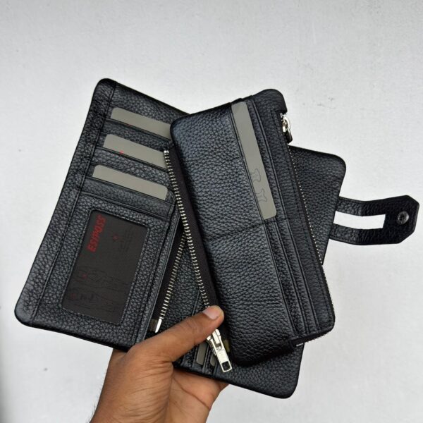 Esiposs Long Leather Wallet