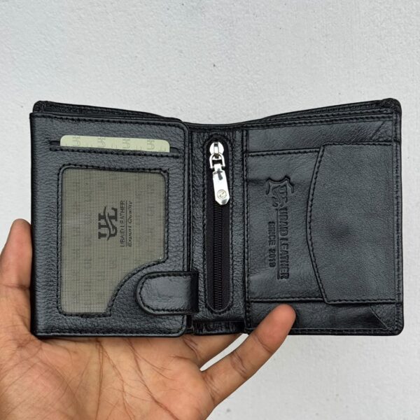 Vertical Multifunctional Leather Wallet